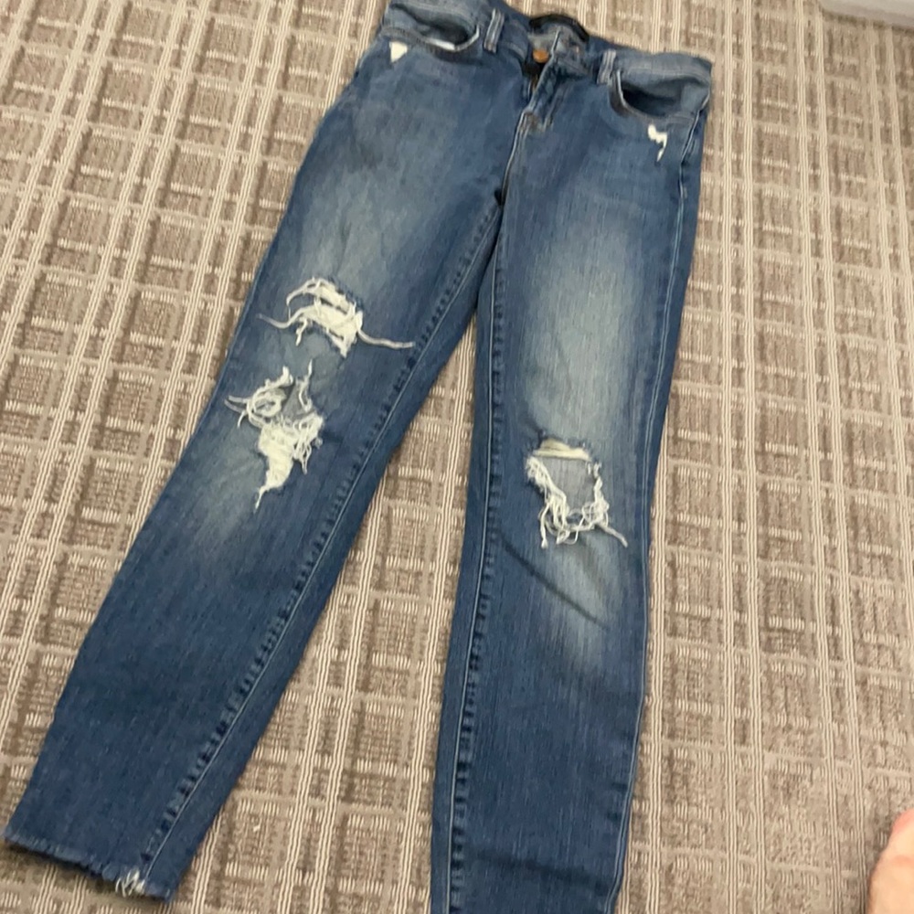JBRAND CROPPED SKINNY JEAN FURY